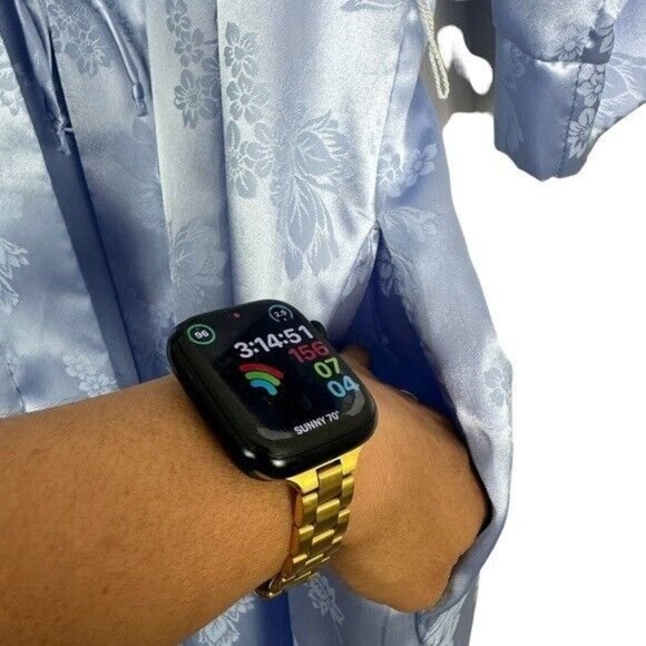 Christian Dior Lingerie Robe Brocade Floral Satin Sash Long Designer  Robe S/M - Picture 5 of 12